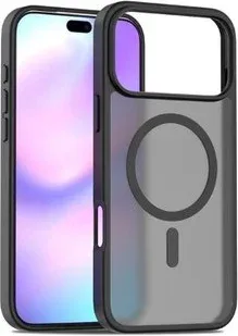 Funda Qcharx Mate Premium Iphone 17 Negro