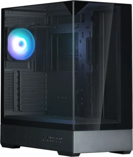 Caja Zalman P40 Prism Atx 3 Xvent 120Mm ARGB 2Xusb 3.0 Negro S/N Fuente