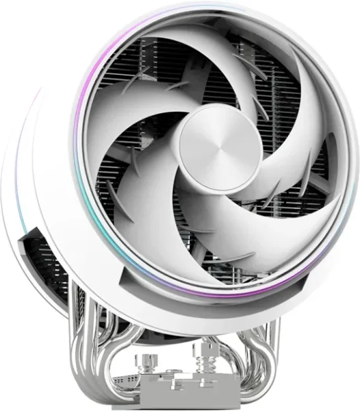 VENTILADOR CPU ZALMAN ZET5 WHITE 5Heatpipes, ZT11523CSH