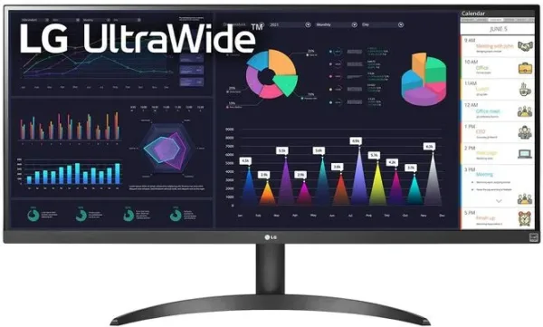 Monitor LED IPS lg 34wq500 34 pulgadas 5ms 2560 x 1080 HDMI DisplayPort