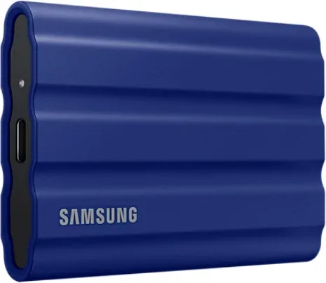 1 TB SSD Serie Portable T7 Shield Blue Samsung Externo