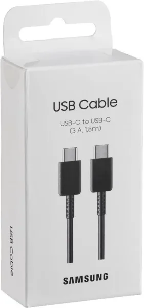 Cable samsung original ep - dx310jbegeu USB tipo c -  USB tipo c negro 1.8m