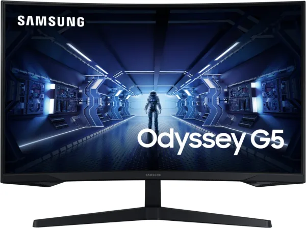 Monitor Samsung Odyssey 27" LED WQHD 144Hz Freesync Premium Curva
