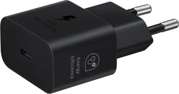 Cargador samsung ep - t2510nbegeu USB tipo c negro 25w - cable no incluido