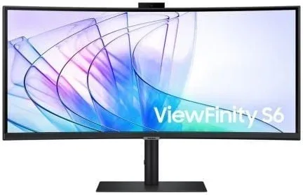Monitor Samsung 34" Ls34C652Vauxen 4K 3440X1440 Ultra HD LED Black