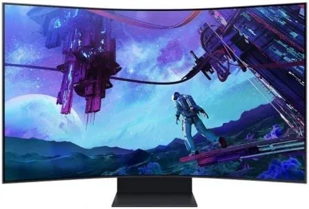 Monitor Gaming Curvo Samsung Odyssey Ark S55CG970NU 55"/ 4K/ 1ms/ 165Hz/ VA/ Regulable en altura/ Smart TV/ Multimedia/ Negro
