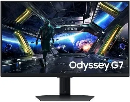 Smart Monitor Gaming Samsung Odyssey G7 G70D S27DG702EU 27"/ 4K/ 1ms/ 144Hz/ IPS/ Multimedia/ Regulable en altura/ Smart TV/ Negro