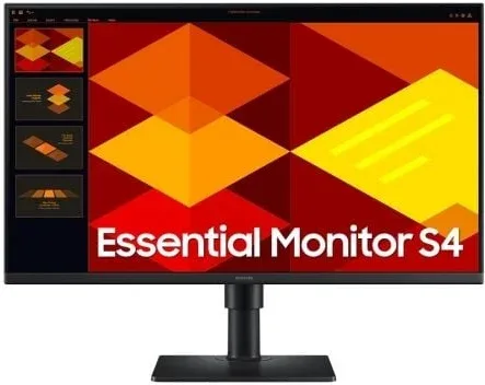 Monitor Profesional Samsung Essential Monitor S4 S40GD S24D402GAU/ 24"/ Full HD/ Regulable en altura/ Negro