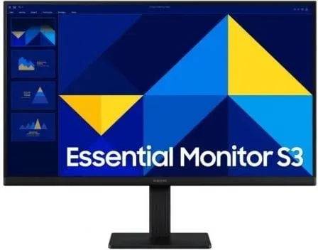 Monitor Profesional Samsung Essential Monitor S3 S24D304GAU/ 24"/ Full HD/ Negro