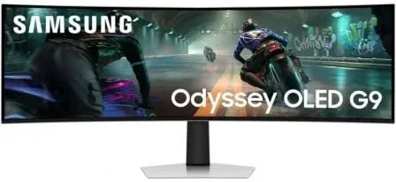 Monitor Ultrapanorámico Curvo Gaming Samsung Odyssey OLED G9 G91SD S49DG910SU 49"/ Dual QHD/ Multimedia/ 0.03ms/ 144Hz/ OLED/ Regulable en altura