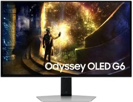 Smart Monitor Gaming Samsung OLED Odyssey G6 S27DG610SU 27"/ QHD/ 0.03ms/ 240Hz/ VA/ Multimedia/ Regulable en altura/ Smart TV/ Plata
