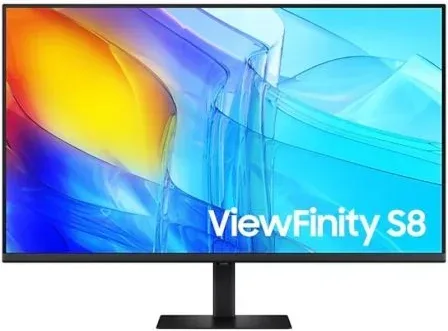 Monitor Profesional Samsung ViewFinity S8 S80D S37D802EAU 37"/ 4K/ Regulable en altura/ Negro
