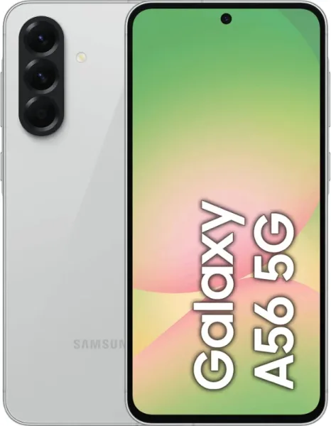 Smartphone Samsung Galaxy A56 8GB/ 256GB/ 6.7"/ 5G/ Gris Claro