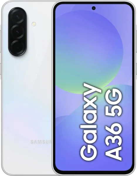 Smartphone Samsung Galaxy A36 8GB/ 256GB/ 6.7"/ 5G/ Blanco