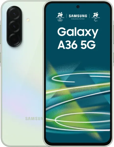 Smartphone Samsung Galaxy A36 8GB 256GB 5G Awesome Lime