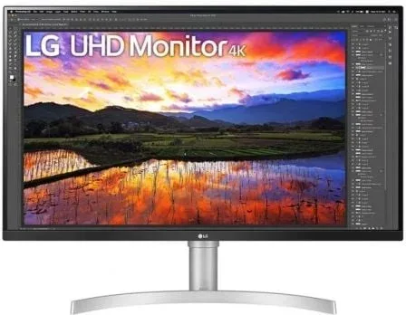 Monitor Profesional LG 32UN650K-W 31.5"/ 4K/ Multimedia/ Regulable en altura/ Blanco