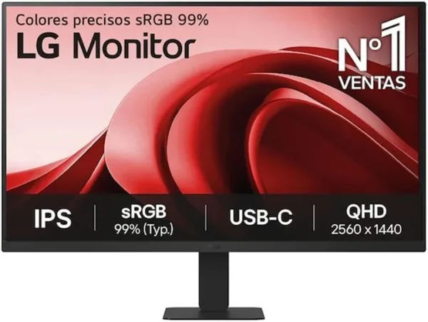 LG 27U631A-B Monitor 27" IPS QHD 100hz HDMI USB-C