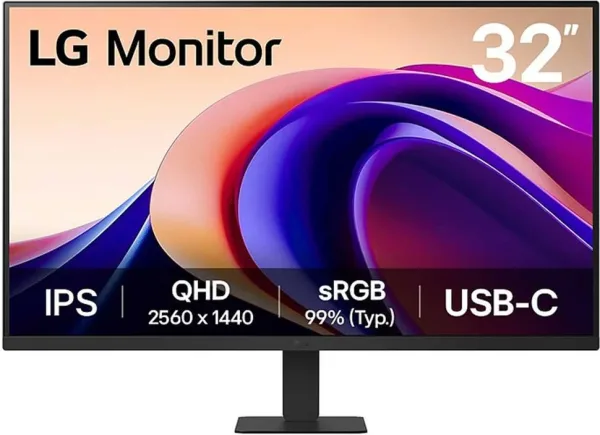 LG 32U631A-B pantalla para PC 80 cm (31.5") 2560 x 1440 Pixeles Quad HD Negro
