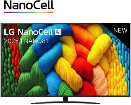 Televisor LG NanoCell 65NANO81A6A 65"/ Ultra HD 4K/ Smart TV/ WiFi