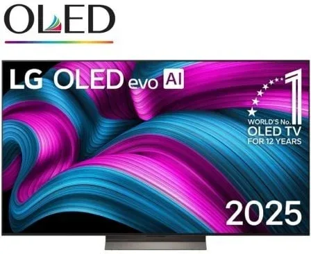 Televisor LG OLED Evo AI C5 OLED55C56LB 55"/ Ultra HD 4K/ Smart TV/ WiFi