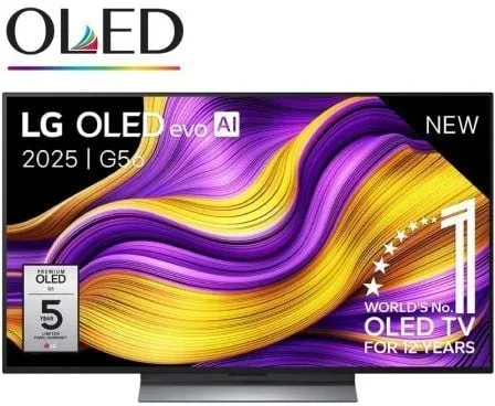 Televisor LG OLED Evo AI G5 OLED48G56LS 48"/ Ultra HD 4K/ Smart TV/ WiFi