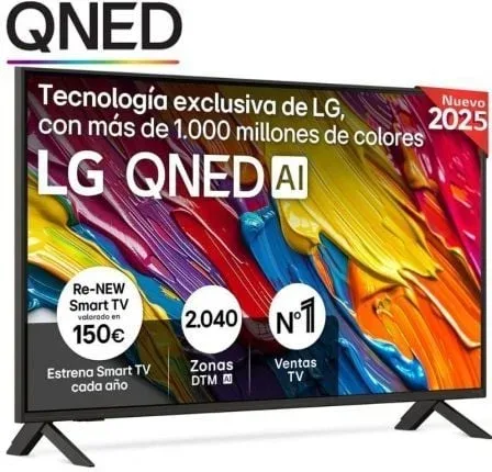 Televisor LG QNED 43QNED84A6C 43"/ Ultra HD 4K/ Smart TV/ WiFi