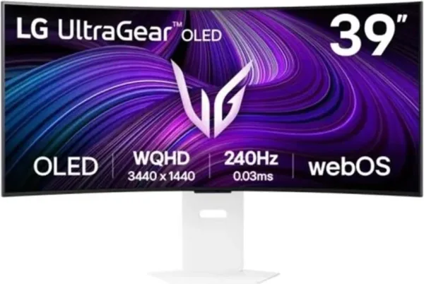 Monitor curvo gaming 39 pulgadas lg 39gx90sa - w WQHD 240hz