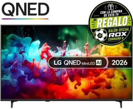 Televisor LG QNED evo AI QNED72 Mini LED 55QNED72B6B 55"/ Ultra HD 4K/ Smart TV/ WiFi