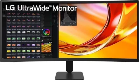 Monitor Lg, 34", 34U650A-B, 86,4 Cm, 3440 X 1440 Pixeles, Wide Quad HD, LCD, 5 Ms, Negro