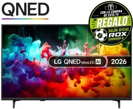 Televisor LG QNED evo AI QNED72 Mini LED 43QNED72B6B 43"/ Ultra HD 4K/ Smart TV/ WiFi