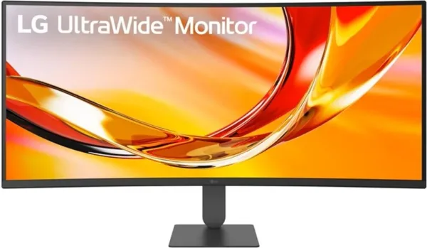 Monitor LED gaming 34 pulgadas lg 34u640b - b curvo -  va -  WQHD -  dp -  HDMI -  144hz -  5ms -  vesa 100x100