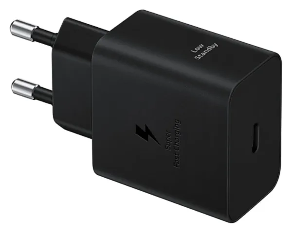 Cargador Samsung USB-C 45W Negro sin Cable Ep-T4511Nbegeu