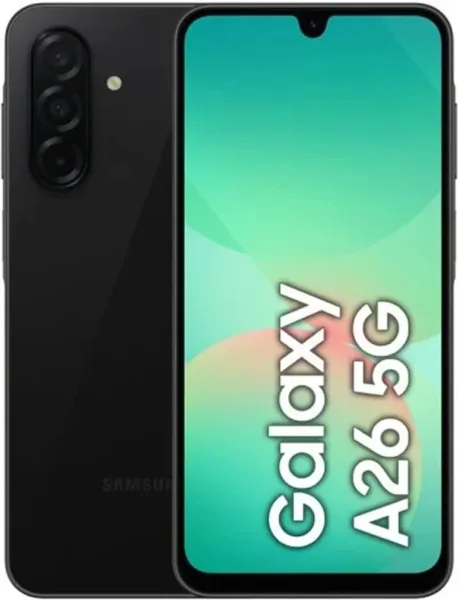 Samsung Galaxy A26 17 cm (6.7") SIM doble Android 15 5G USB Tipo C 6 GB 128 GB 5000 mAh Negro