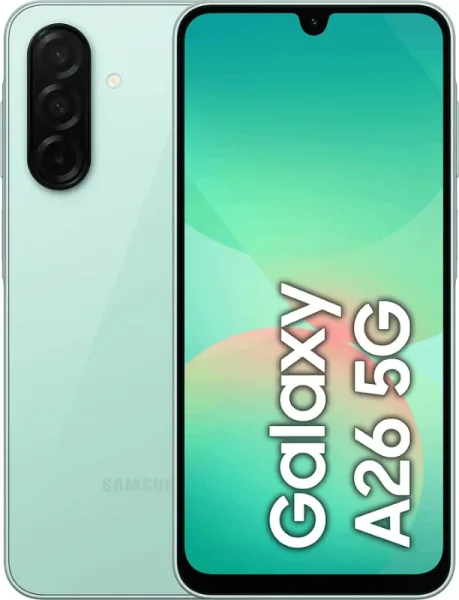 Smartphone Samsung Galaxy A26 8GB/ 256GB/ 6.7"/ 5G/ Verde Menta