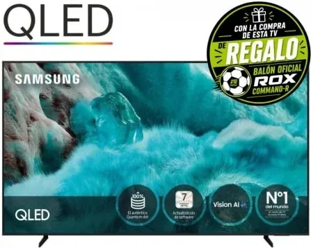 Televisor Samsung QLED Q7F4 TQ75Q7F4AU 75"/ Ultra HD 4K/ Smart TV/ WiFi