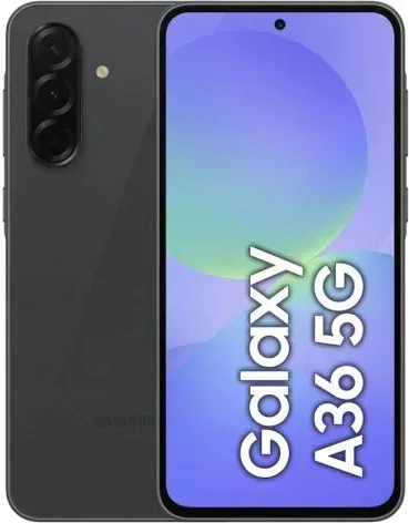 Smartphone Samsung Galaxy A36 8GB/ 256GB/ 6.7"/ 5G/ Negro
