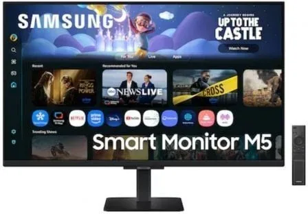 Smart Monitor Samsung M5 S27FM500EU 27"/ Full HD/ Multimedia/ Smart TV/ Negro