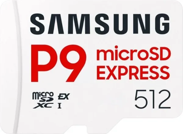 Tarjeta de Memoria Samsung P9 Express 512GB microSD XC/ Clase 10/ 800MBs