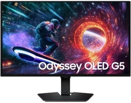 Monitor Gaming Samsung Odyssey G5 G50SF S27FG500SU 27"/ QHD/ 0.03ms/ 180Hz/ QD-OLED/ Negro