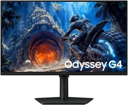 Monitor Gaming Samsung Odyssey G4 G40H S27HG402EU/ 27"/ Full HD/ 1ms/ 300Hz/ IPS/ Multimedia/ Regulable en altura/ Negro
