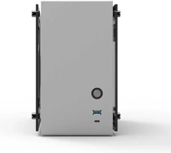 Caja Zalman M4 Mini-Itx M2 1 X Vent 800Mm ARGB 2Xusb 3.0 Silver S/N Fuente