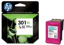 Cartucho tinta hp 301xl ch564ee tricolor 6ml 1050 -  2050 -  2050s