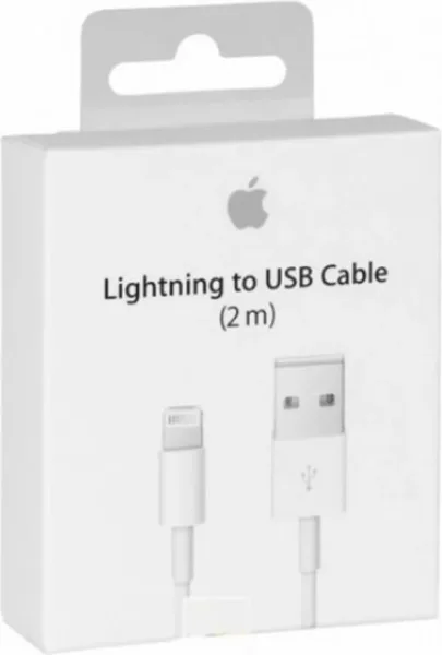 Adaptador apple lightning macho a USB macho 2m