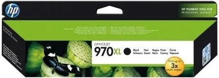 Cartucho de Tinta Original HP nº970 XL Alta Capacidad/ Negro