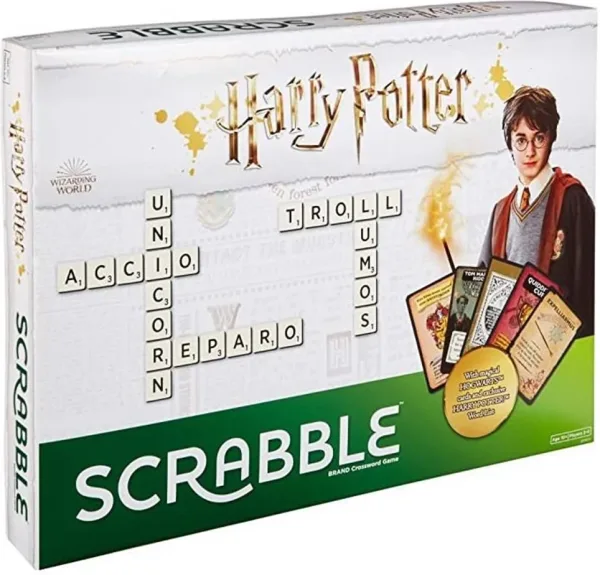 Juego de mesa mattel scrabble harry potter pegi 10