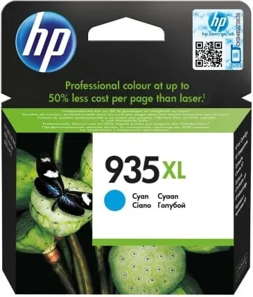 Cartucho de Tinta Original HP nº935 XL Alta Capacidad/ Cian