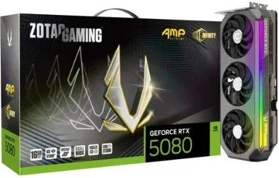 Tarjeta grafica zotac RTX 5080 amp extreme 16gb gddr7 256 bits