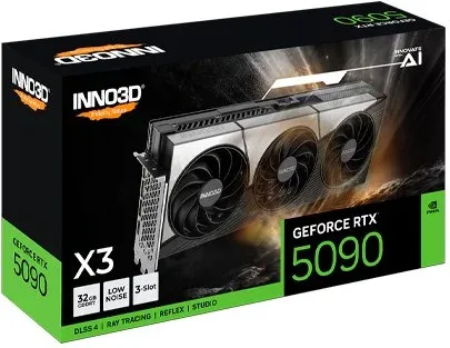 Tarjeta Gráfica Inno3D RTX 5090 X3 Oc 32GB