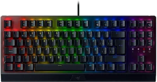 Teclado Razer Blackwidow V3 Tenkeyless Yellow Switch (Español) (Rz03-03492300-R311)