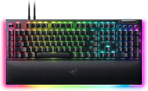 Teclado Razer Blackwidow V4 Pro Yellow Switch (Usa) (Rz03-04681800-R3M1)